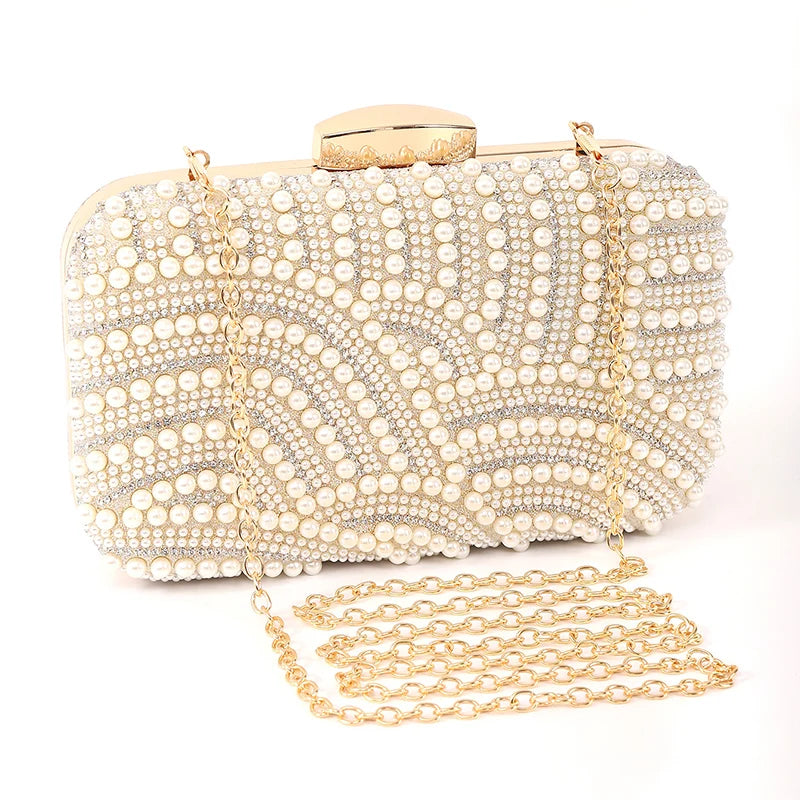 Clutch Élégance Perles