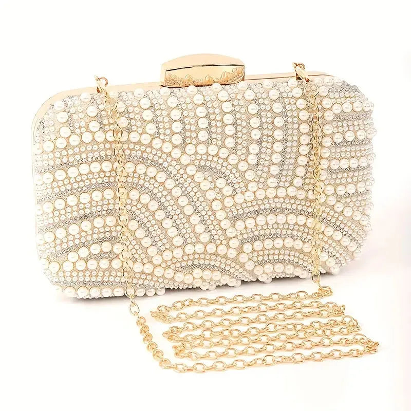Clutch Élégance Perles