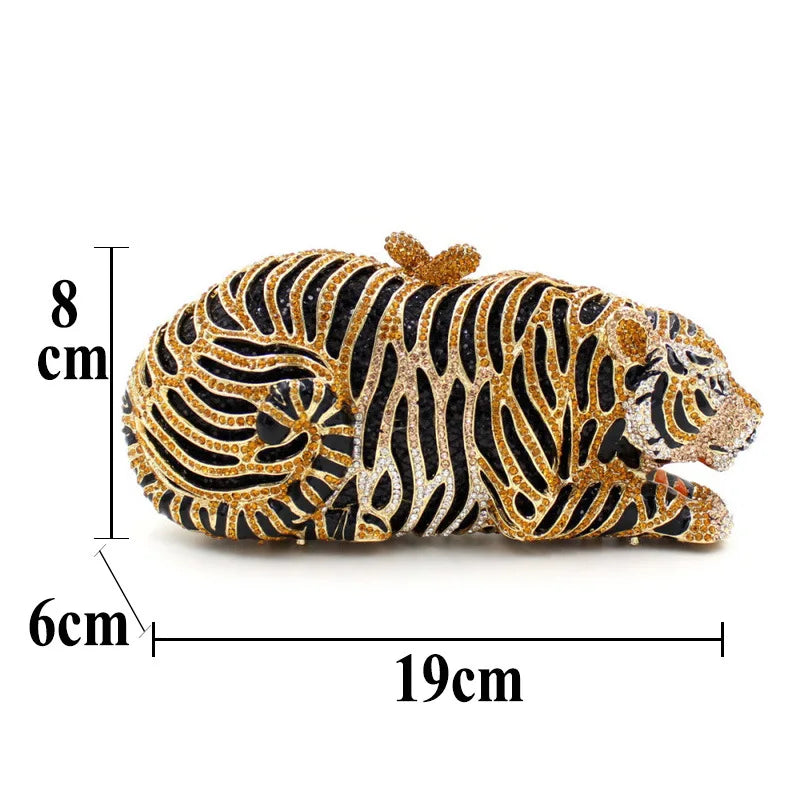Clutch Tigre Cristal