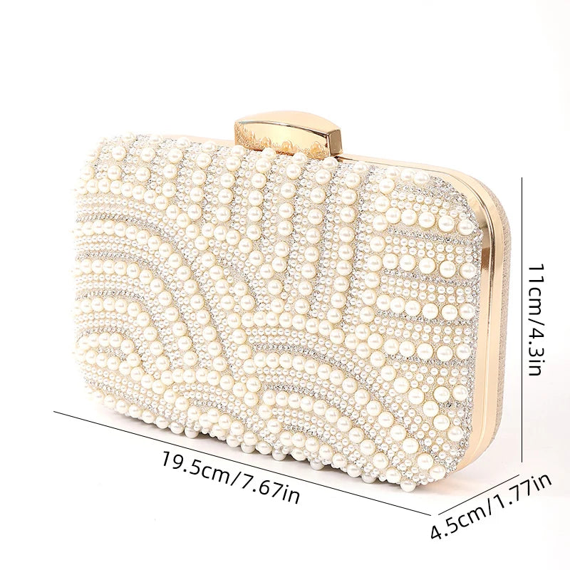 Clutch Élégance Perles